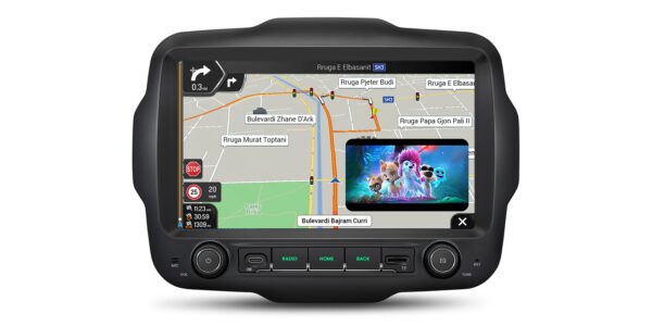 Jeep | Renegade | Android 14 | Octa Core | 4GB RAM & 64GB ROM | Globale 4G LTE Lösung | PXH94RGJLGS