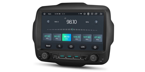 Jeep | Renegade | Android 14 | Octa Core | 4GB RAM & 64GB ROM | Globale 4G LTE Lösung | PXH94RGJLGS