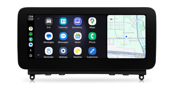Mercedes-Benz | C-Klasse | Android OS & OEM-System | Octa-Core | 4GB RAM & 64GB ROM | Integriertes 4G LTE | QAMS1440M12C40