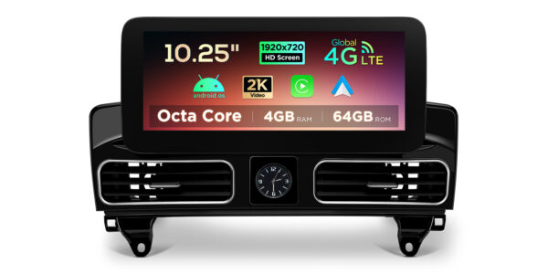 Mercedes-Benz | ML-Klasse & GL-Klasse | Android OS & OEM-System | Octa-Core | 4GB RAM & 64GB ROM | Integriertes 4G LTE | QAMS1445M12ML45
