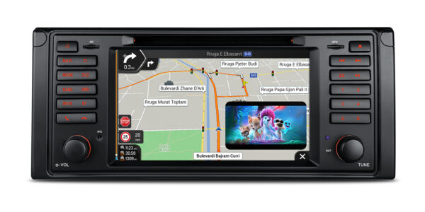 BMW | E39 | Android 14 | Octa Core | 4GB RAM & 64GB ROM | Globale 4G LTE Lösung | PX7439BGS