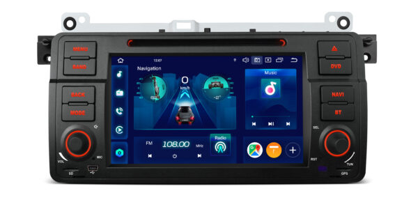 BMW/Rover/MG | Android 14 | Octa Core | 4GB RAM & 64GB ROM | Globale 4G LTE Lösung | PX7446BGS