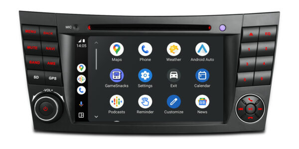 Mercedes-Benz | Verschiedene | Android 14 | Octa Core | 4GB RAM & 64GB ROM | Globale 4G LTE Lösung | PX74M211GS
