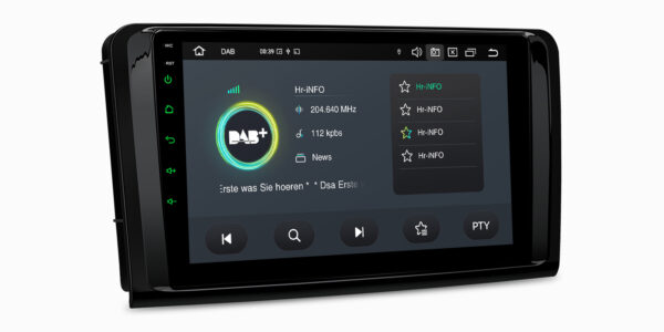 Mercedes-Benz | Android 14 | Octa Core | 4GB RAM & 64GB ROM | Globale 4G LTE Lösung | PXP94M164GDAB