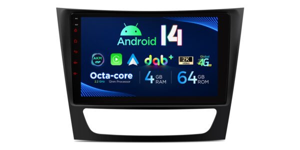 Mercedes-Benz | Android 14 | Octa Core | 4GB RAM & 64GB ROM | Globale 4G LTE Lösung | PXP94M211GDAB