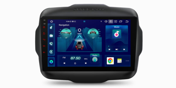 Jeep | Renegade | Android 14 | Octa Core | 4GB RAM & 64GB ROM | Globale 4G LTE Lösung | PXP94RGJGDAB