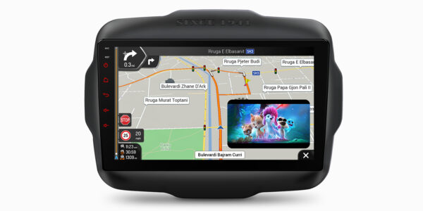 Jeep | Renegade | Android 14 | Octa Core | 4GB RAM & 64GB ROM | Globale 4G LTE Lösung | PXP94RGJGDAB
