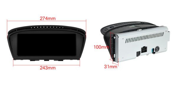 BMW | 3 / 5 Serie | Android OS & OEM System | Octa Core | 64GB ROM | IPS Display | QTB8060CC