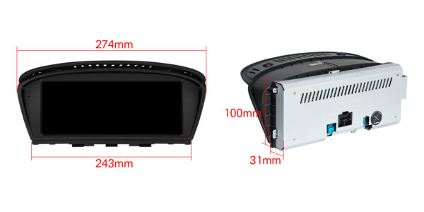 BMW | 3 / 5 Serie | Android OS & OEM System | Octa Core | 64GB ROM | IPS Display | QTB8060CI