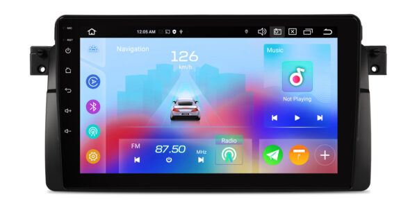 BMW/Rover/MG | Android OS | Octa Core | 6GB RAM & 128GB ROM | QLED Display | Globale 4G LTE Lösung | IXAP9446BL
