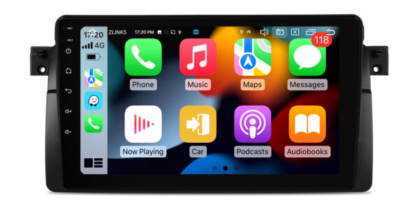 BMW/Rover/MG | Android OS | Octa Core | 6GB RAM & 128GB ROM | QLED Display | Globale 4G LTE Lösung | IXAP9446BL
